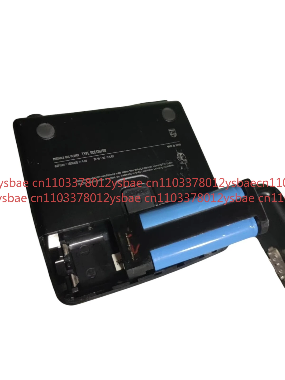 حافظة بطارية ثلاثية الأبعاد قابلة لإعادة الشحن بقدرة 3000 مللي أمبير في الساعة لجهاز فيليبس DCC130