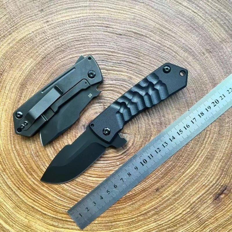 Новый D2 Blade G10 Открытый Кухня Фрукты Кемпинг Тактический Самооборона Многофункциональный Портативный Складной Нож EDC Инструменты
