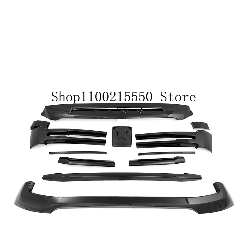 For GWM Tank 500 Great Wall Car Styling Front Grille Conversion Front Blackout Marker Decoration Parts Modification Accessories