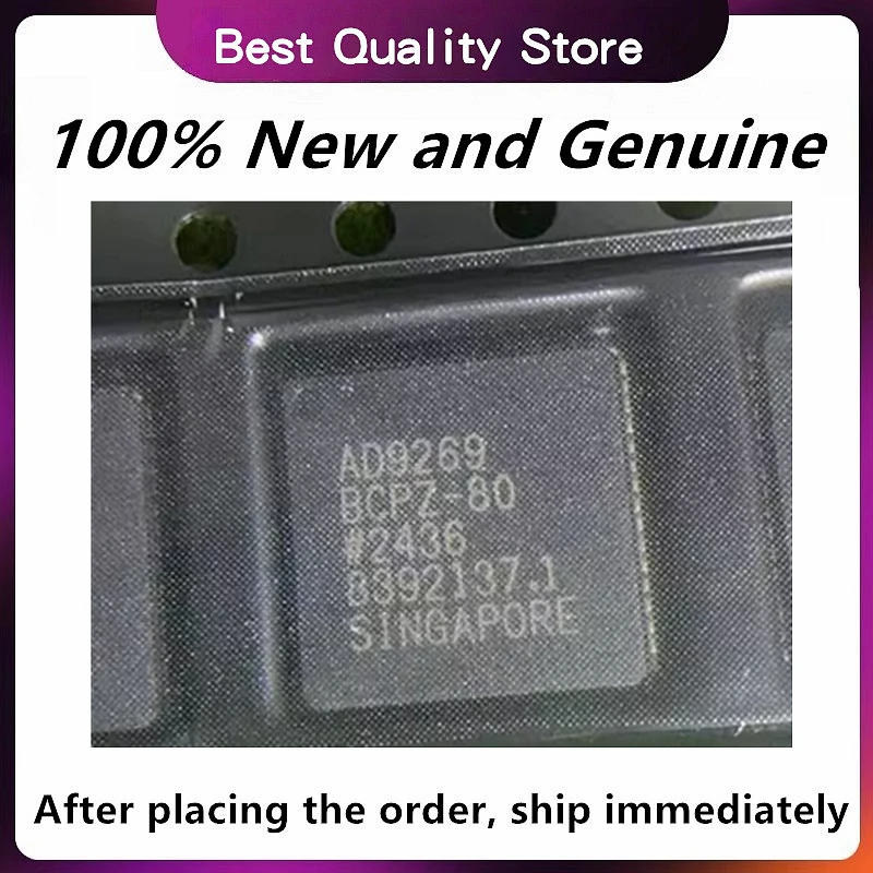 1PCS/LOT Original AD9269BCPZ-80 AD9269 BCPZ-80 LFCSP64 100% New and Genuine