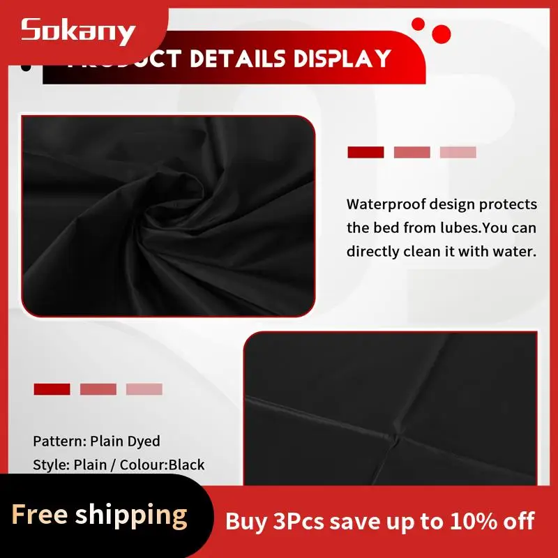 A59E-Waterproof Bed Sheets PVC Adult Sex Bed Sheets Sexy Game Hypoallergenic Mattress Cover King Bedding Sheets 220X2cm
