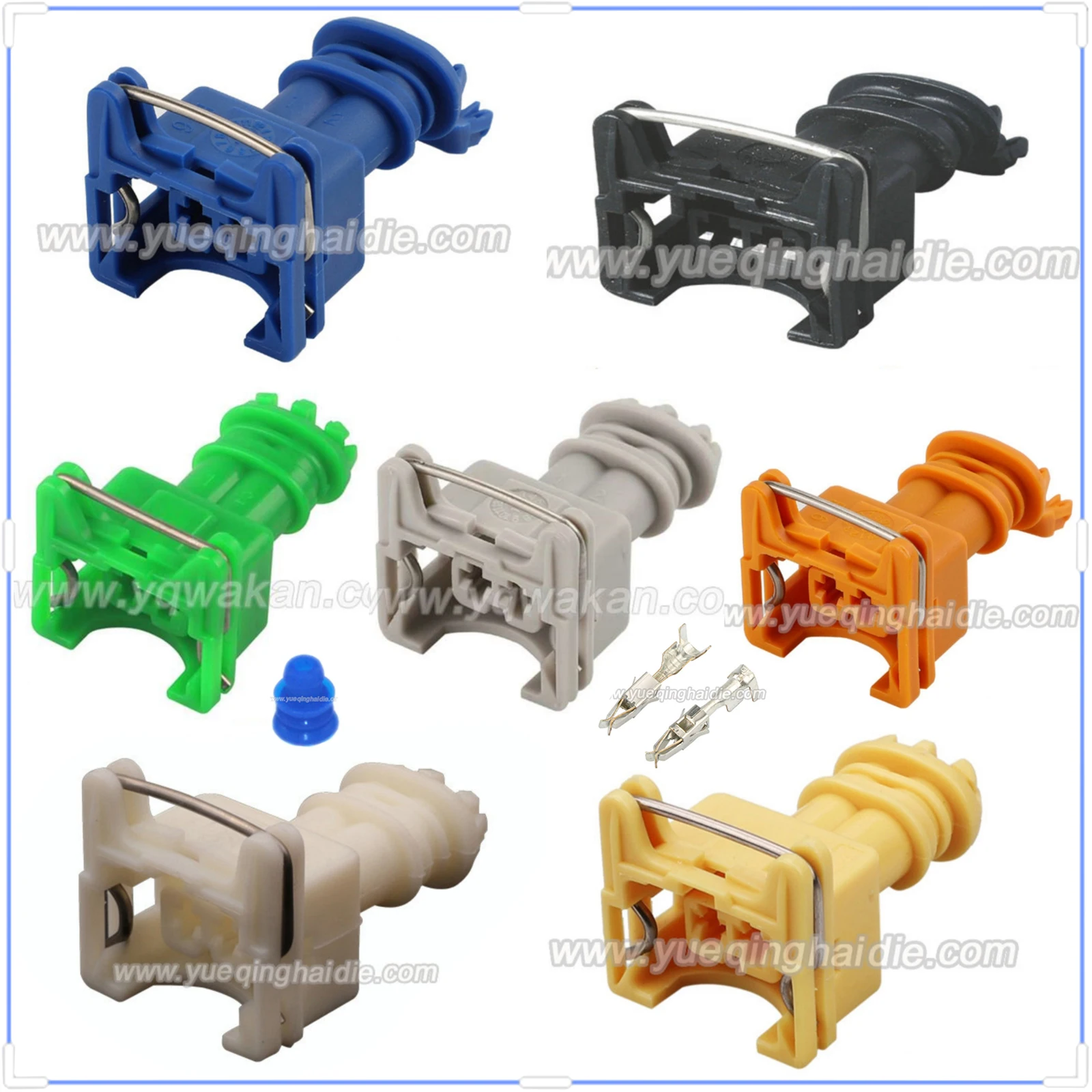 

2P Pin Connector Waterproof 3.5mm Automotive 282189-1 Wiring Harness Fit V1 Junior Power Timer JPT Jetronic Fuel Injector Plug