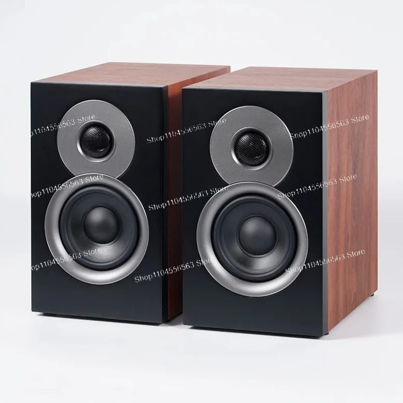 HIFI passive bookshelf 4 inch speaker DL40/50 desktop two-way speaker rear guide
