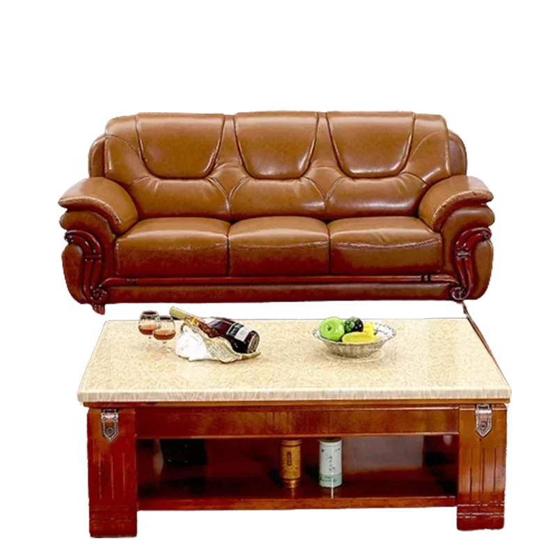 Premium Practical New Arrival Relaxing Large Sofas Sets Home Puffs Leather Lounge Floor Sofas Sets Nordic Living Room