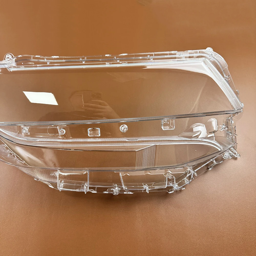 اكسسوارات السيارات غطاء المصباح كشافات قذيفة شفافة عاكس الضوء عدسة شبكي لتويوتا ألارد 2018 2019 2020 2021