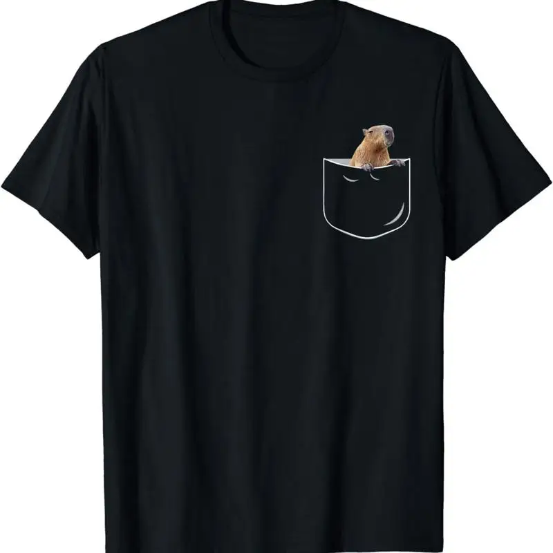 

Pocket Capybara Funny Animal Lover T Shirt
