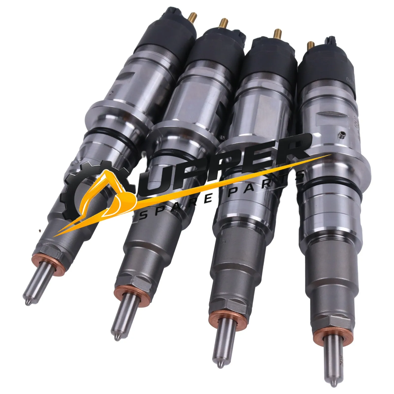 4xFuel Injector 5289266 0445124019 For Cummins QSB4.5 QSB6.7 Komatsu 4D95 Engine