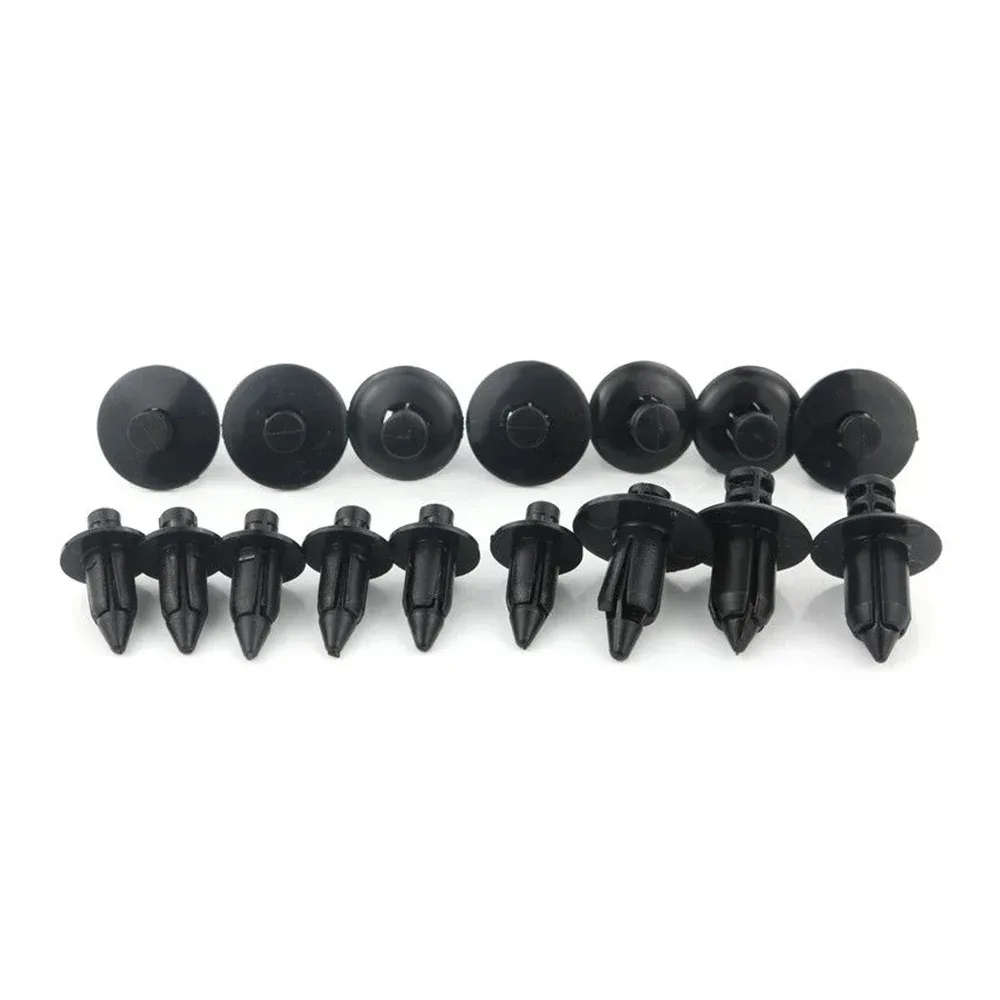 6/7/8mm Plastic Fairing Clips Universal Motorcycle Push Pin Rivets 20pcs Used For Motorbike Accessories Care
