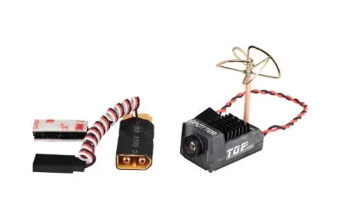 Spotter 5.8G 5.8ghz FPV Camera Mic FOV170 degree 700TVL 40CH Video Transmitter VTX 20~200mw Adjustable for F band AKA Fat Shark