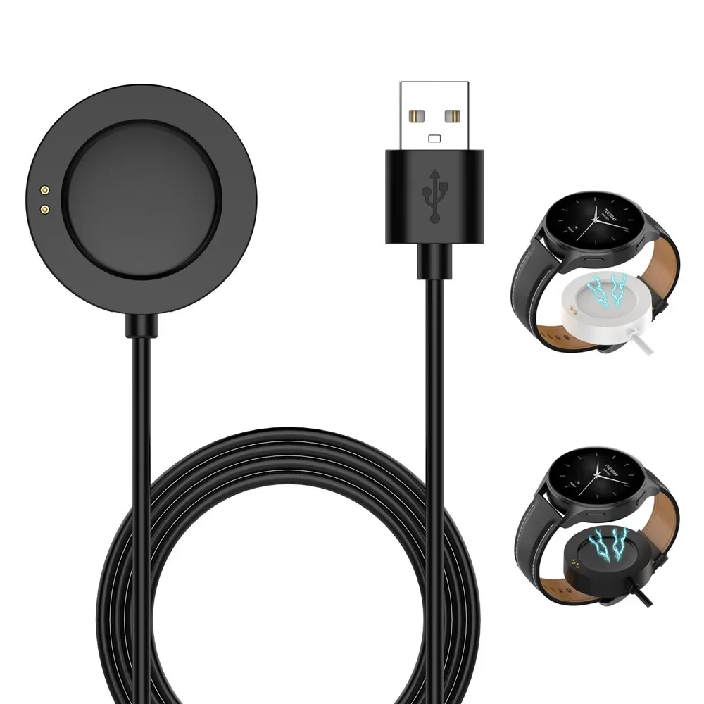 Magnetic Charging Cable for Xiaomi Watch 2 Pro S2 S3 Smartwatch USB Charger Dock Cord for Xiaomi Watch 2 H1