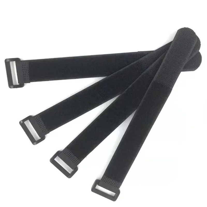 10PC Reusable Bike Wheel Strap Nylon Hook & Loop Cable Ties Durable Multil Purpose Self-adhesive Fastening Cable Straps