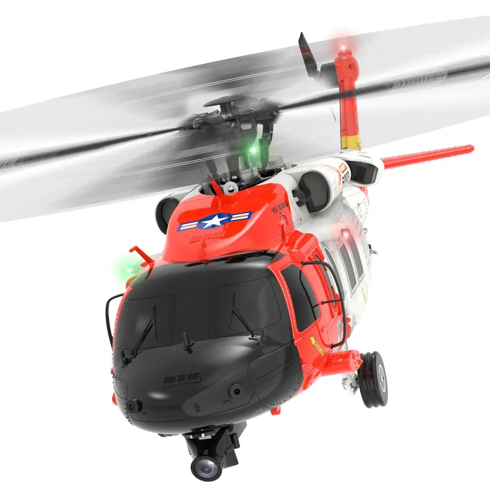 YXZNRC F09-H F09 F09-S UH60 RC Helicopter Model 2.4G 6-Axis Gyro GPS Optical Flow Positioning 5.8G FPV Brushless 1:47 Flybarless