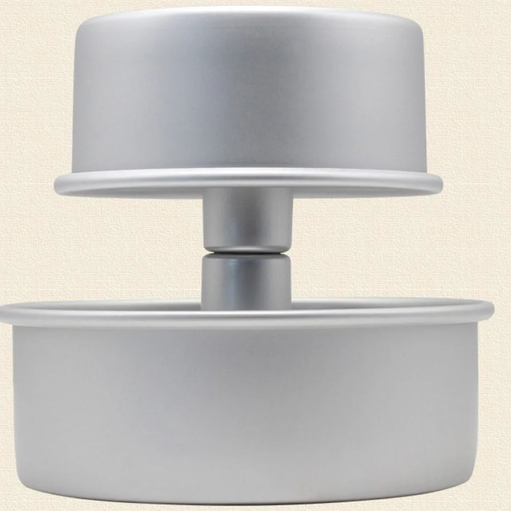 

1Set Round Live Bottom Cake Mold Aluminium Alloy 6 Inch DIY Baking Mold Hollow Pastry Pie Pan for Fruit Pies Pumpkin Dessert