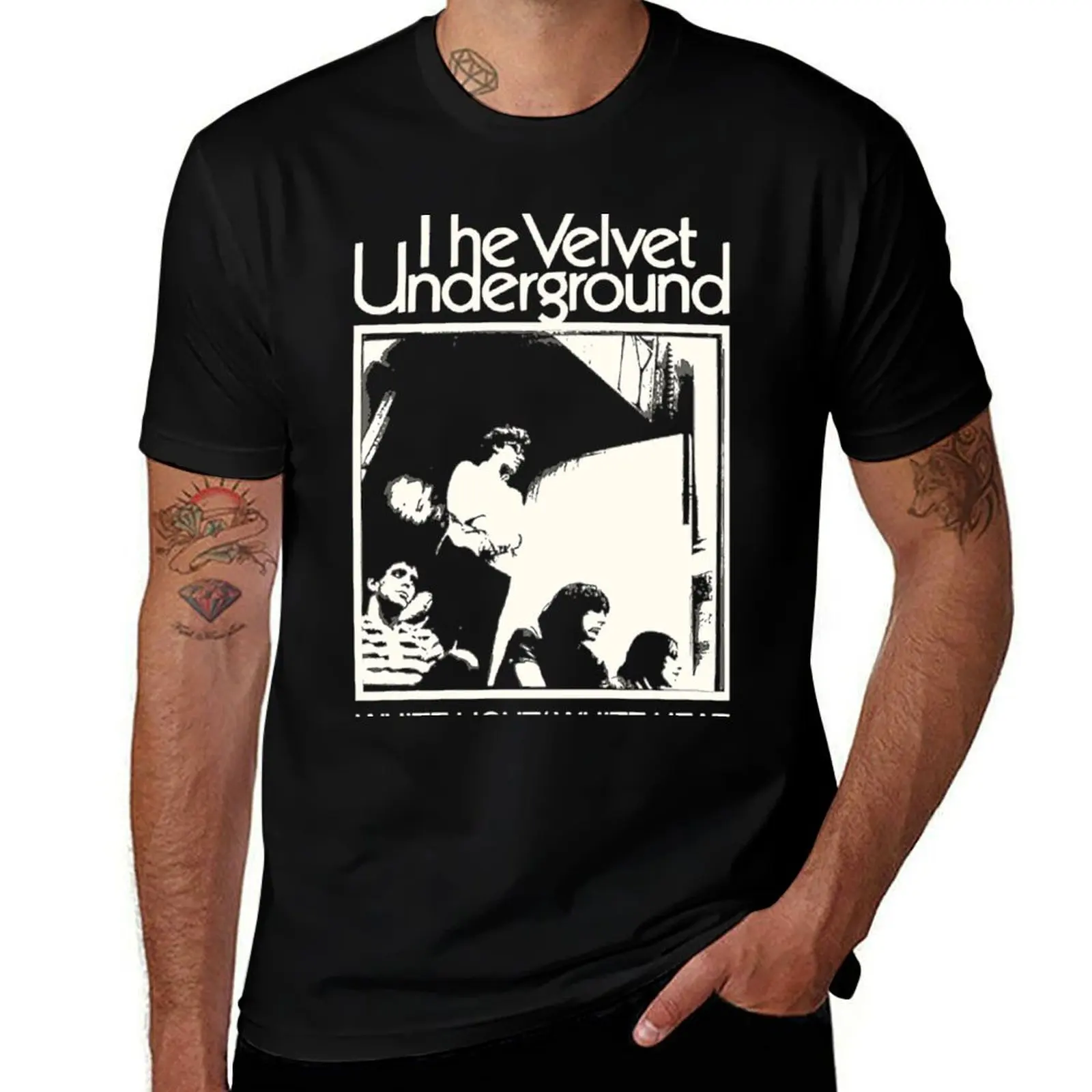 The Velvet Underground band T-Shirt Plus Size Simple Casual Top T-Shirt