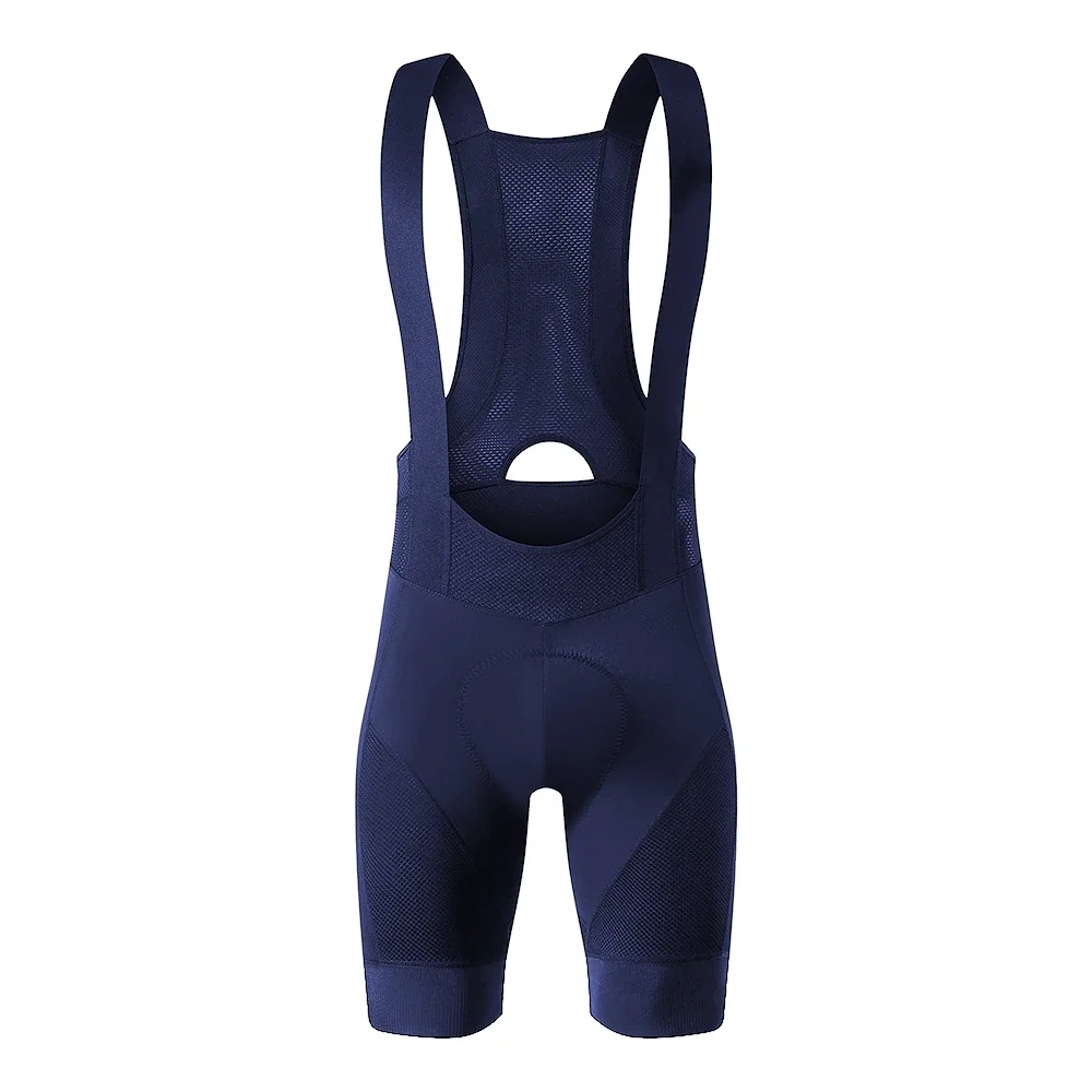 YKYWBIKE Radsport-Trägerhose für Herren Outdoor Rennrad-Sportunterwäsche mit Schwammpolsterung Fahrrad-Trägerhose Herren-Radsportbekleidung MTB-Shorts