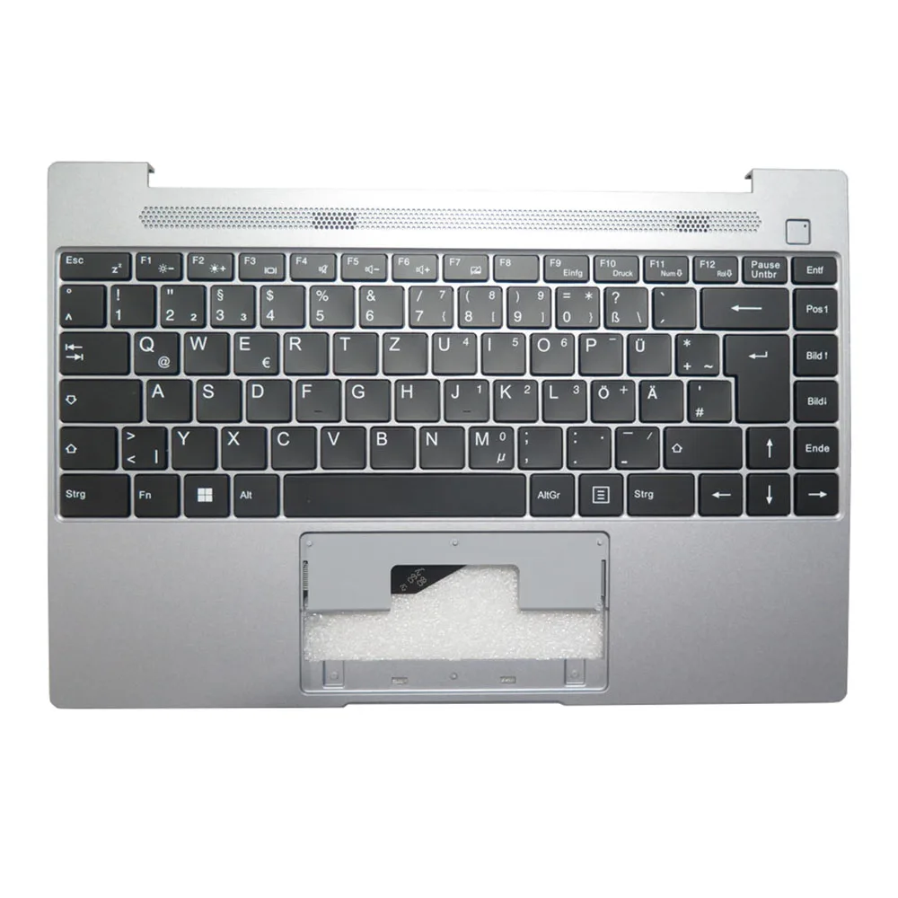 Laptop PalmRest&keyboard For MEDION XK-DZH050 NB013-17UK2 Gray Top Case Black German GR Keyboard