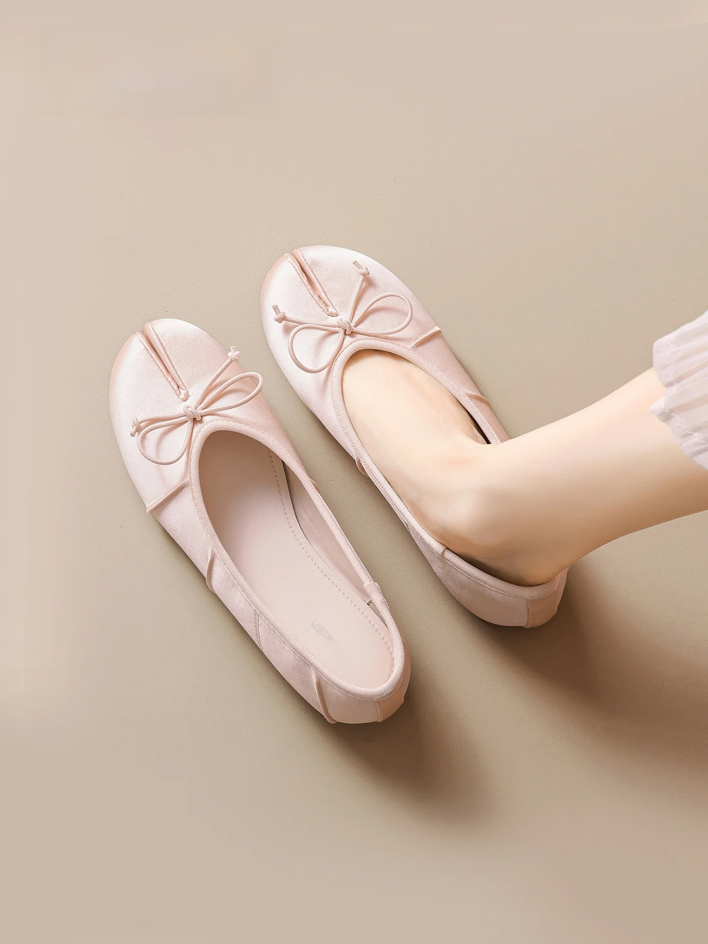 

Agsdon Mary Jane Women's Flat Ballet Split Toe Shoes Summer 2026 Fashion Casual Slip-On Shoes Suitable for Various Occasions