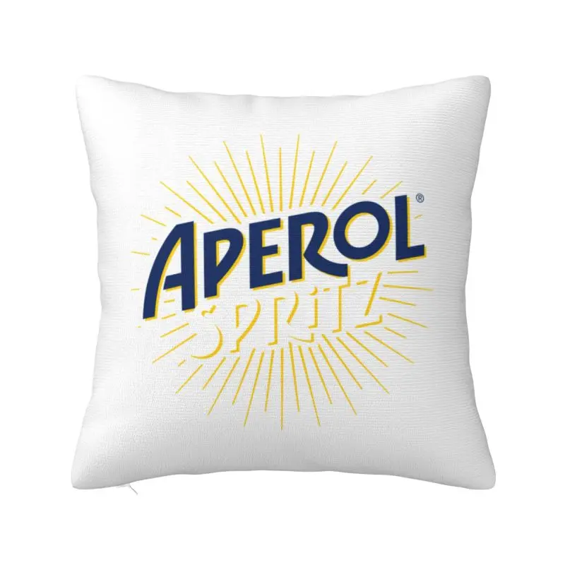 

Aperols Spritz Cushion Cover 45x45cm Velvet Luxury Throw Pillow Case Decor Home