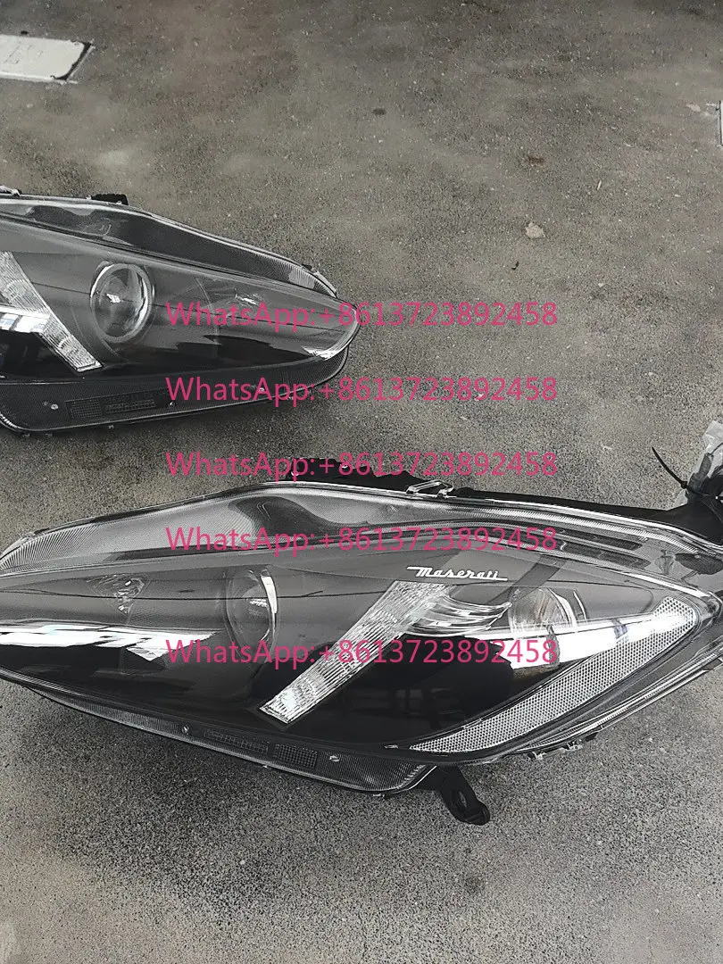 For Maserati GT 06-20 Model Original Factory Disassembled Headlight Assembly Daytime Running Light Turn Signal Light 12V