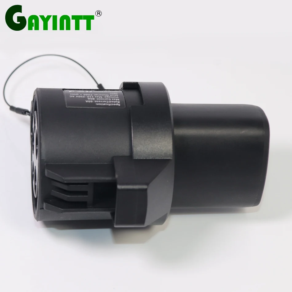 GAYINTT Vehicle Charging Adapter Type1J1772 to Teslas Model X Y 3 S for EV Charger Connector EVSE Conversion Gun Socket