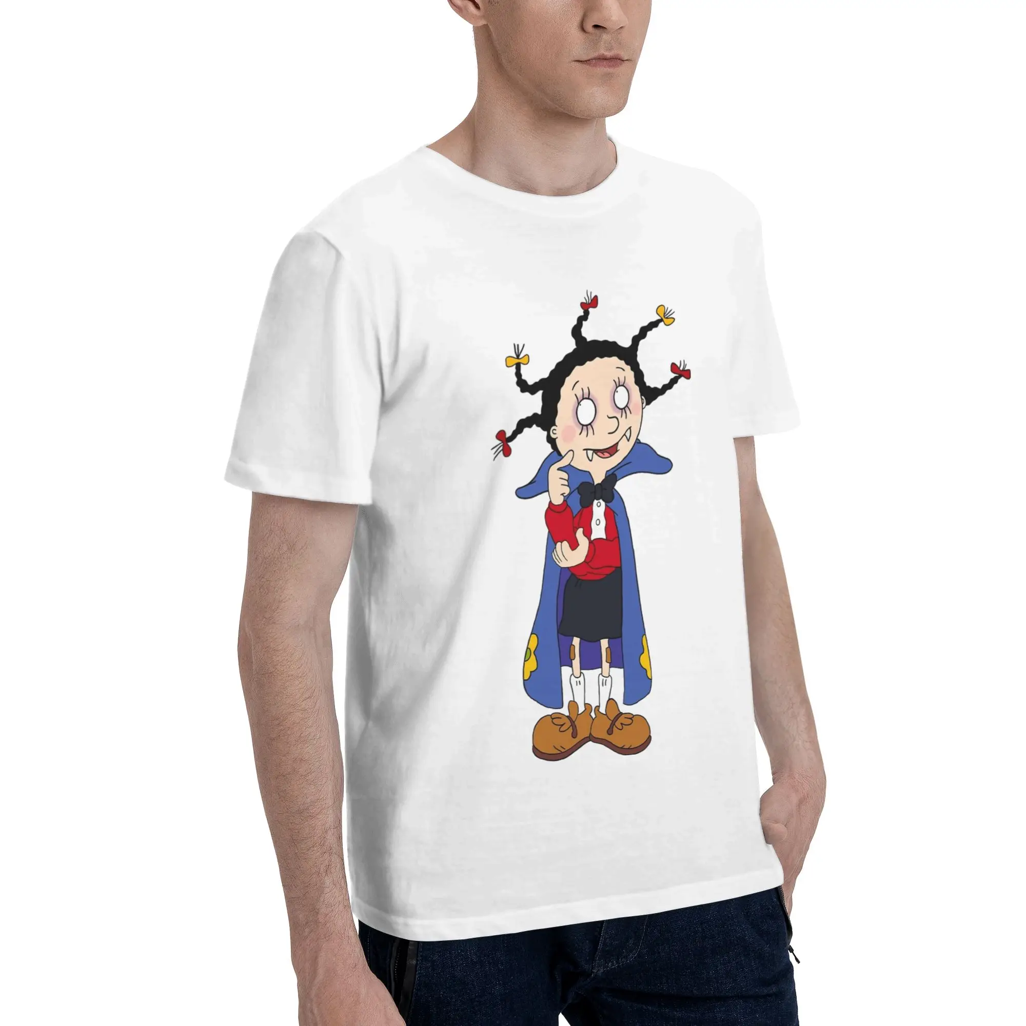 Mona The Vampire Anime New Arrival T Shirts for Men Women  Cotton  Tee Shirt Clothes