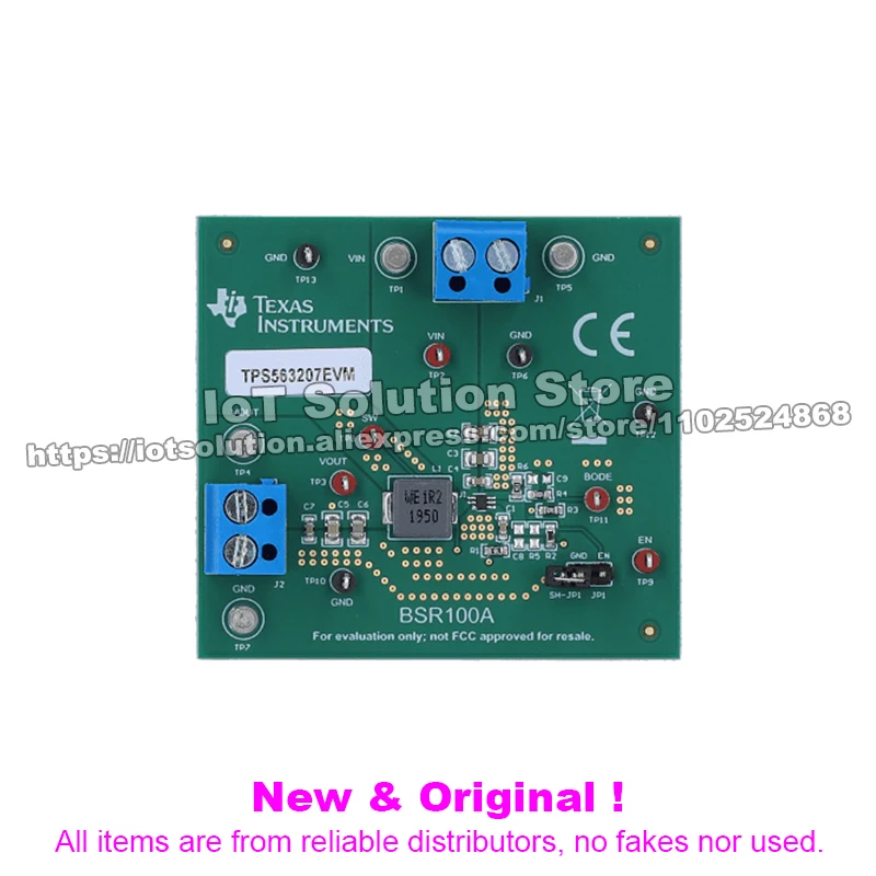 TPS563207EVM 4.3-V to 17-V input, 2-A synchronous step-down converter evaluation module