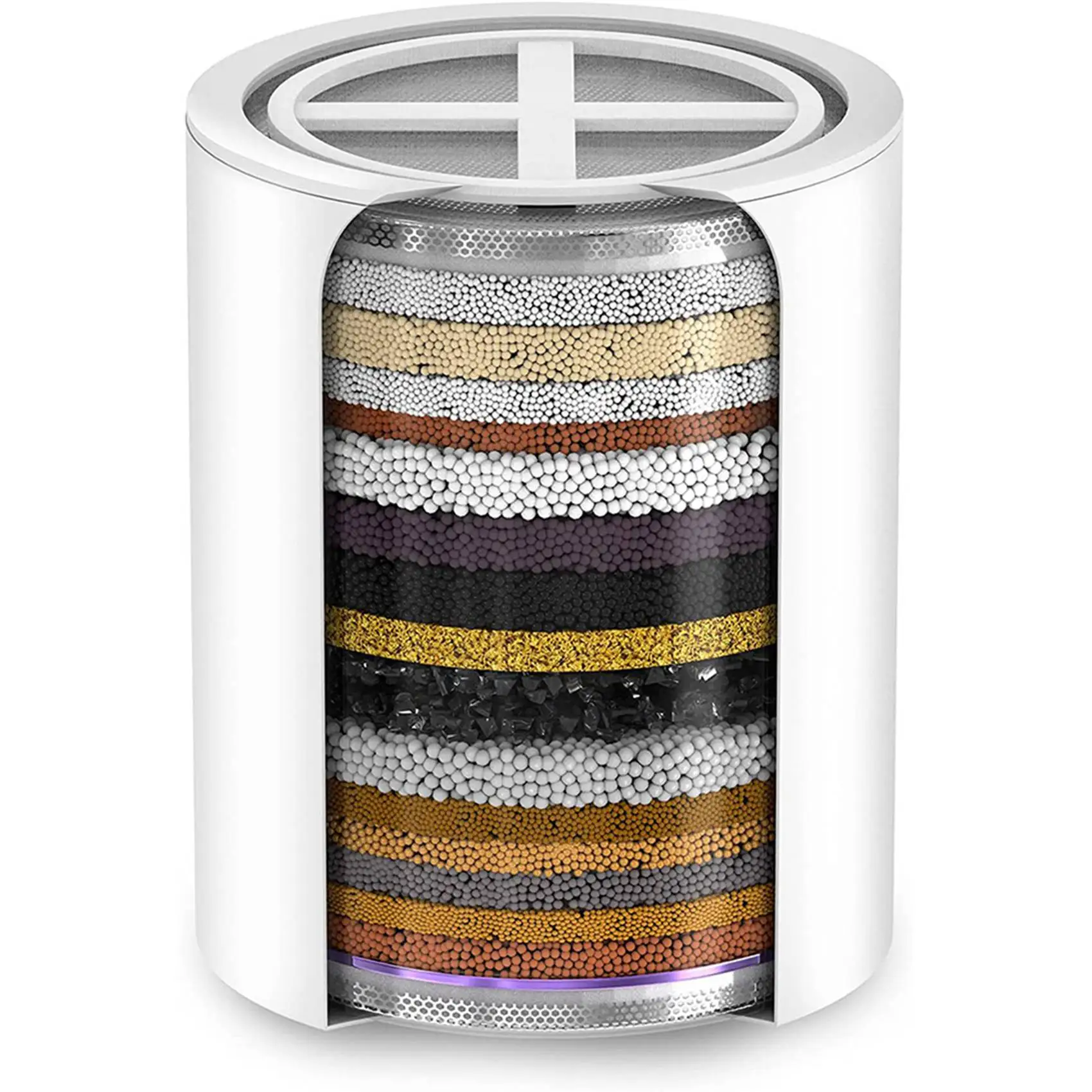 خرطوشة فلتر مياه الدش البديلة ذات 20 مرحلة A94E-3X (بدون مبيت)، متوافقة مع أي فلتر دش ذو تصميم مماثل