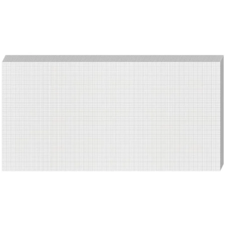 

25 Sheet Graph Paper Pad Large Graph 1" and 1/4" Ruled Grid Paper for Engineer Architect Designer Mathematician Draftsmen Sketc