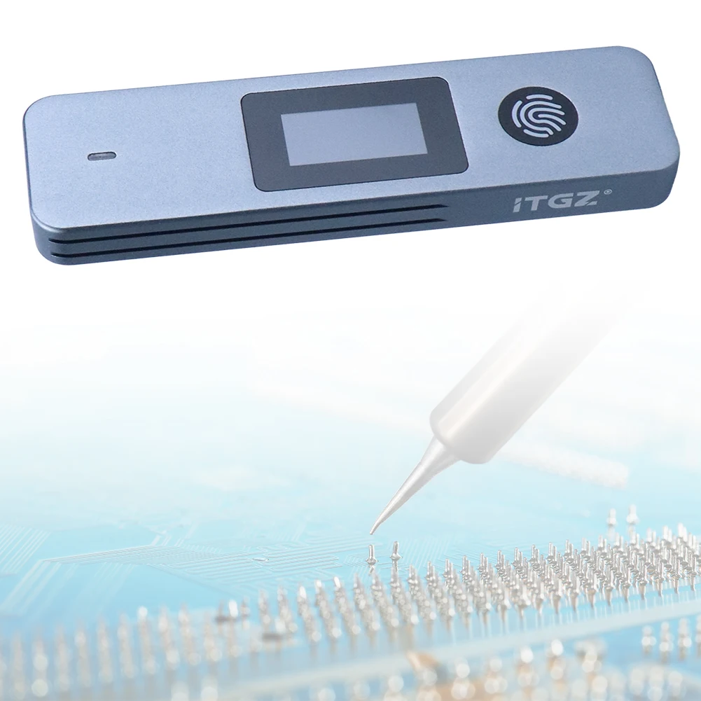 Obudowa na dysk SSD 10 Gbps, etui na dysk twardy SSD M-Key B + M Key, przenośna obudowa na SSD z wizualnym szyfrowaniem na odcisk palca dla dysków SSD 2230 2242 2280