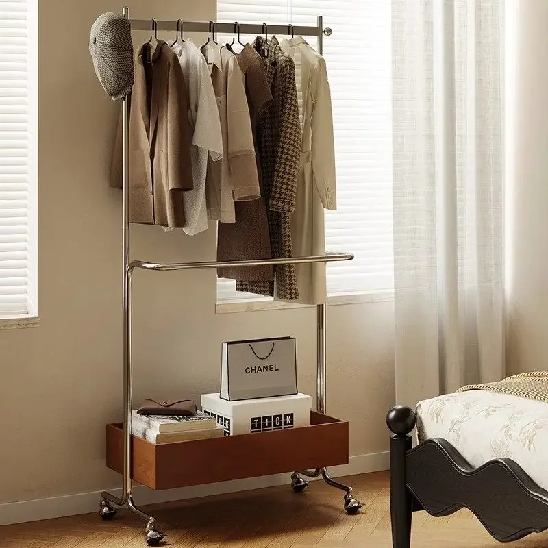 Creative Multifunction Coat Rack Assembly Clothes Wardrobe Coat Rack Multifunctional With Shelf Perchero Pared Cabinet Furniture