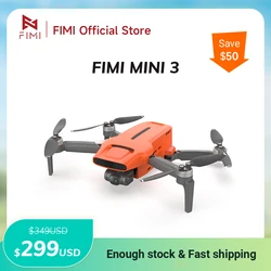 FIMI MINI 3 new drone 4K 60fps AI Super Night Video 9km range 3-axis Gimbal 249g Ultralight design smart tracking mini pro drone