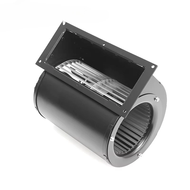 Dual Inlet Forward Centrifugal Blower with Ball Bearing 220V Duct Fan with Metal Impellers
