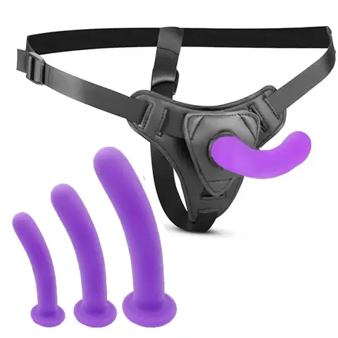 Adjustable Silicone Strapon Dildo Harness Set S M L Realistic Wearable Peniss Belt Panties with Suction Cup G Spot Anal Vaginal S