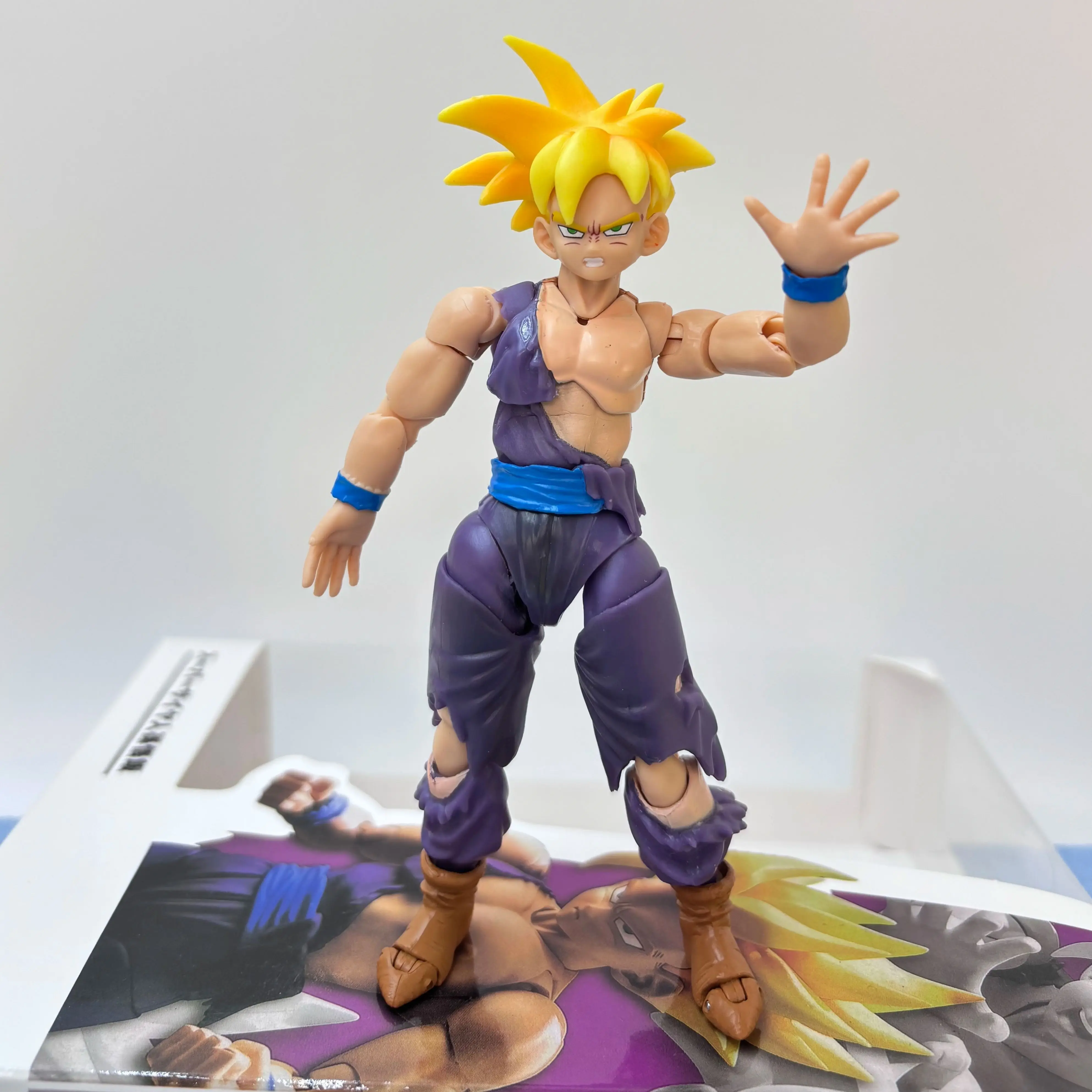 Teen Gohan SHF Action Figure Son Gohan Dragon Ball Super Saiyan Doll Figure Ornament - view 4