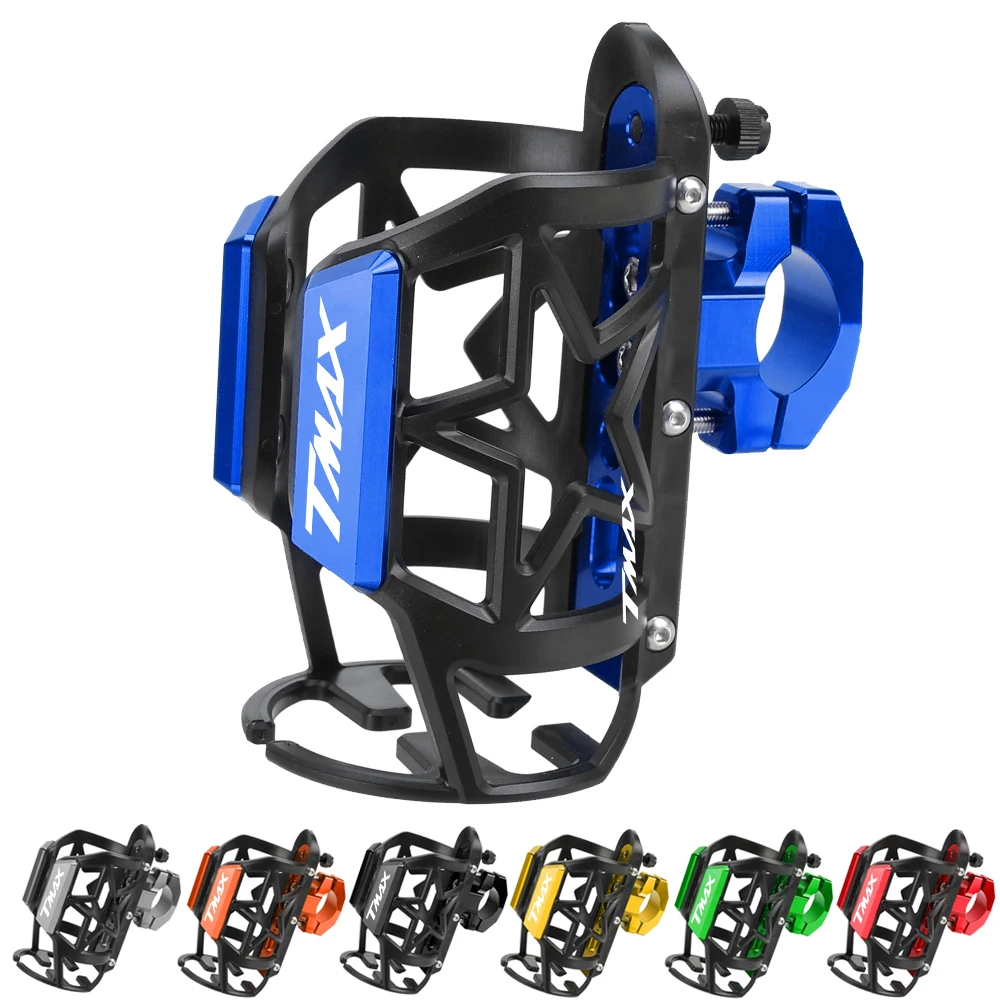 

For YAMAHA TMax500 TMax530 TMax560 530 560 Motorcycle Beverage Water Bottle Cage Drink Cup Holder Sdand Mount T-MAX 500 530 560