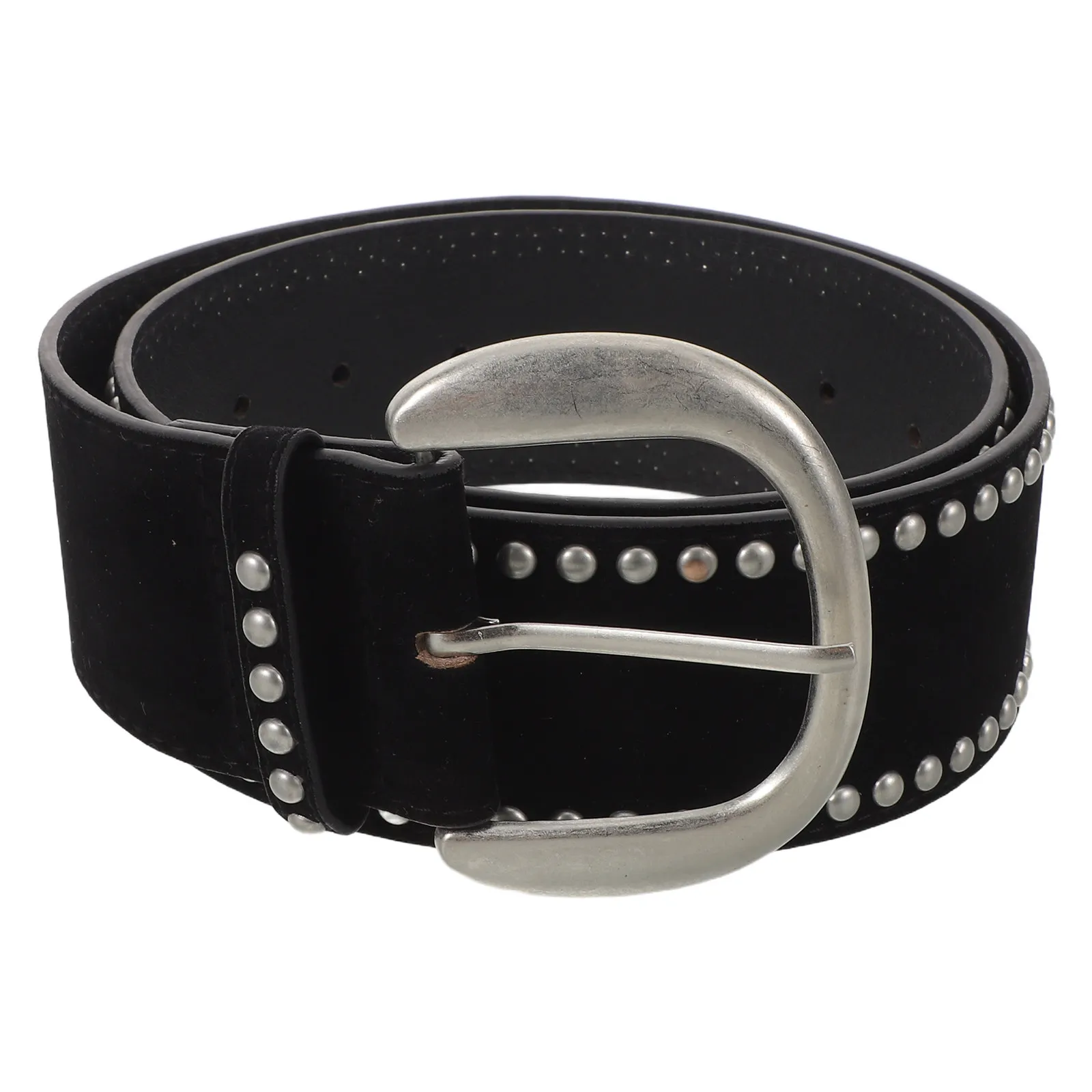 

Ремень с заклепками в западном стиле, регулируемый, с декоративными элементами, для платьев, джинсов, повседневной одежды, винтажный, в стиле панк, для женщин