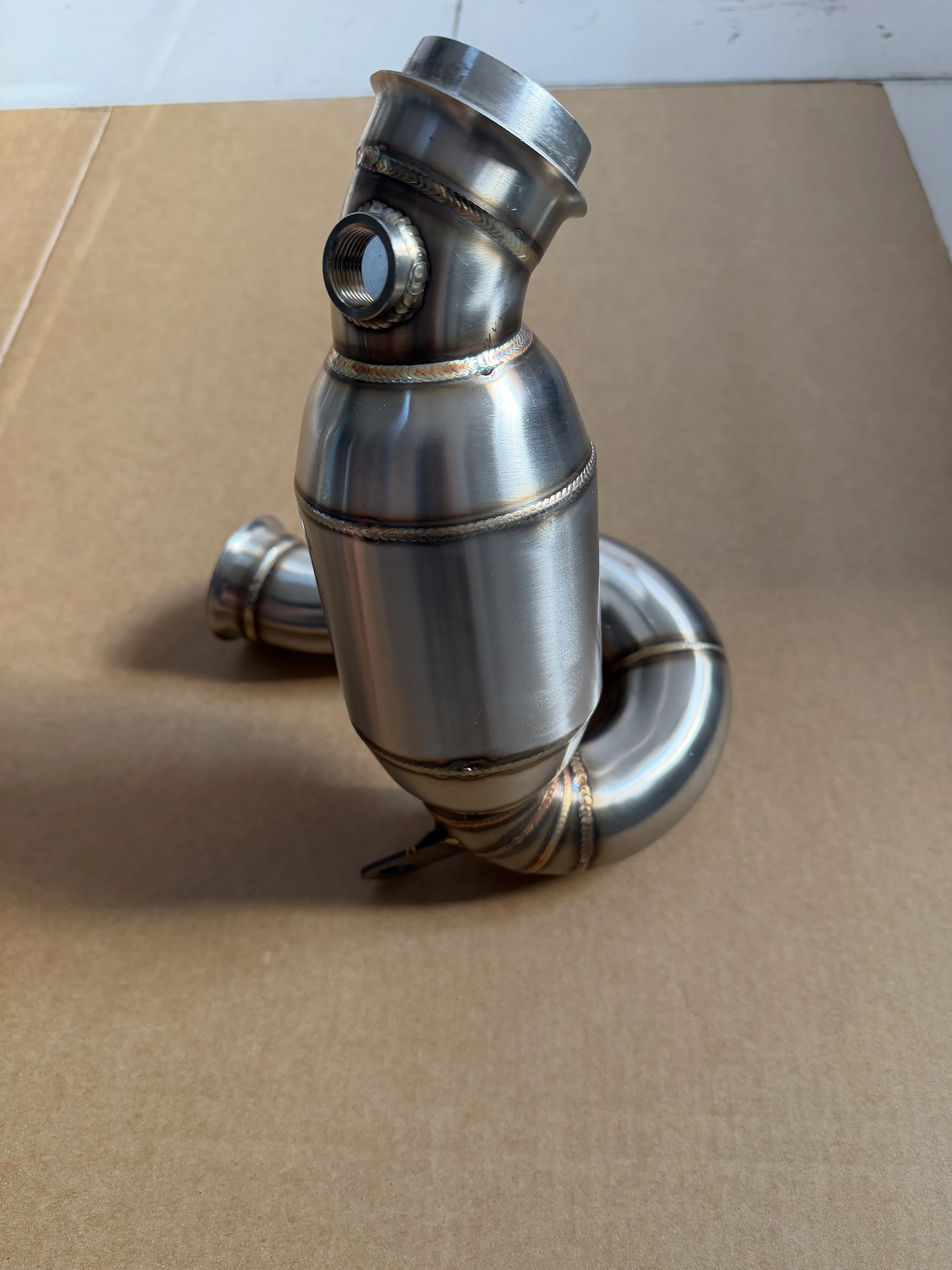 Motorcycle exhaust muffler link pipe For KTM DUKE 790 890 790 ADV 890 ADV For CF MOTO 800NK 800MT norden 901 2022-2026