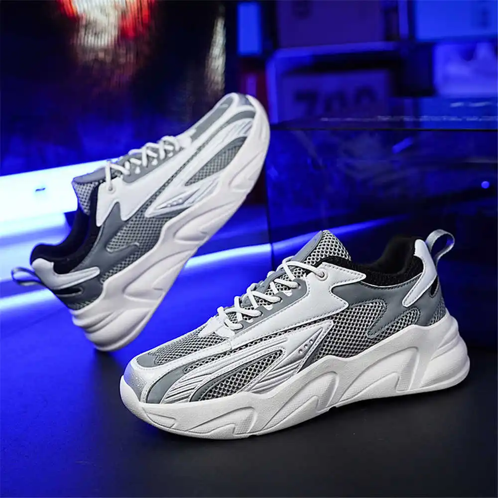 

Round Tip Nonslip Basketball For Men Running Autumn Men's Sneakers Quality Men's Shoes Sport Unique Sneakeres Wide Foot
