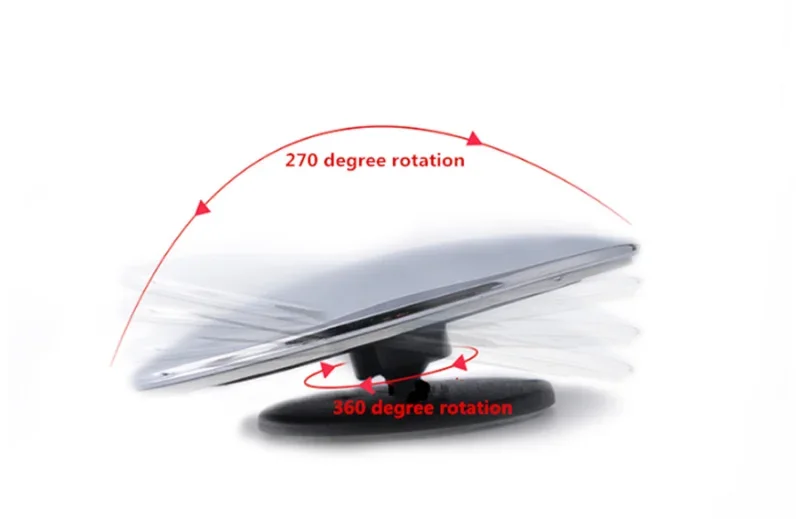 Espejo redondo convexo para Geely Vision SC7 MK CK Cross Gleagle SC7 Englon SC3 SC5 SC6 SC7, 2 piezas, ángulo amplio de 360