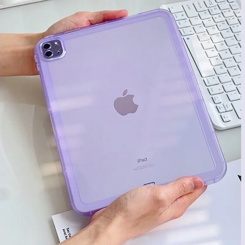 Bumper Case for iPad Air 5 4 3 Mini 6 Pro 12\'9 Transparent Clear Cover for iPad Pro 11 7 8 9 Mini 4 5 10.5 10 Generation 10.9