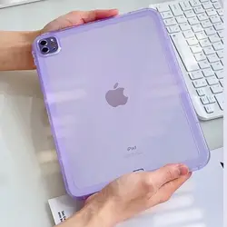 Etui na zderzak dla iPad Air 5 4 3 Mini 6 Pro 12'9 przezroczysta przezroczysta osłona dla iPad Pro 11 7 8 9 Mini 4 5 10.5 10 10.9 generacji