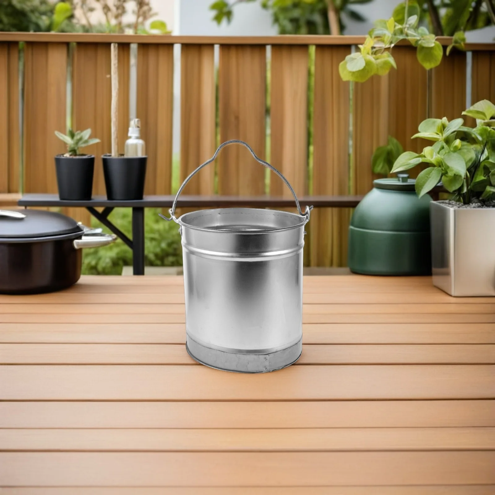 

Металлическое ведро, большое ржавое железо, круглое универсальное ведро, герметичная ручка с широким горлышком для садоводства, автомойки, чистящие средства, вода