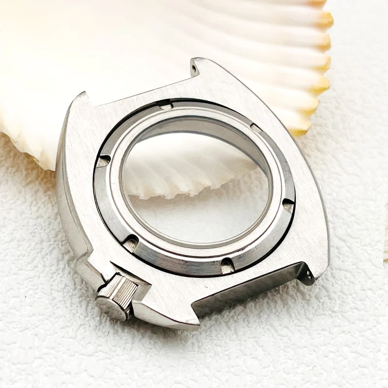 وزارة الدفاع 44 مللي متر السلاحف ساعة حالة الكابتن ويلارد صالح ل 7s26 NH34 NH35 حركة الأخضر مضيئة الحافة الدائري NH34 NH35 مشاهدة الحالات