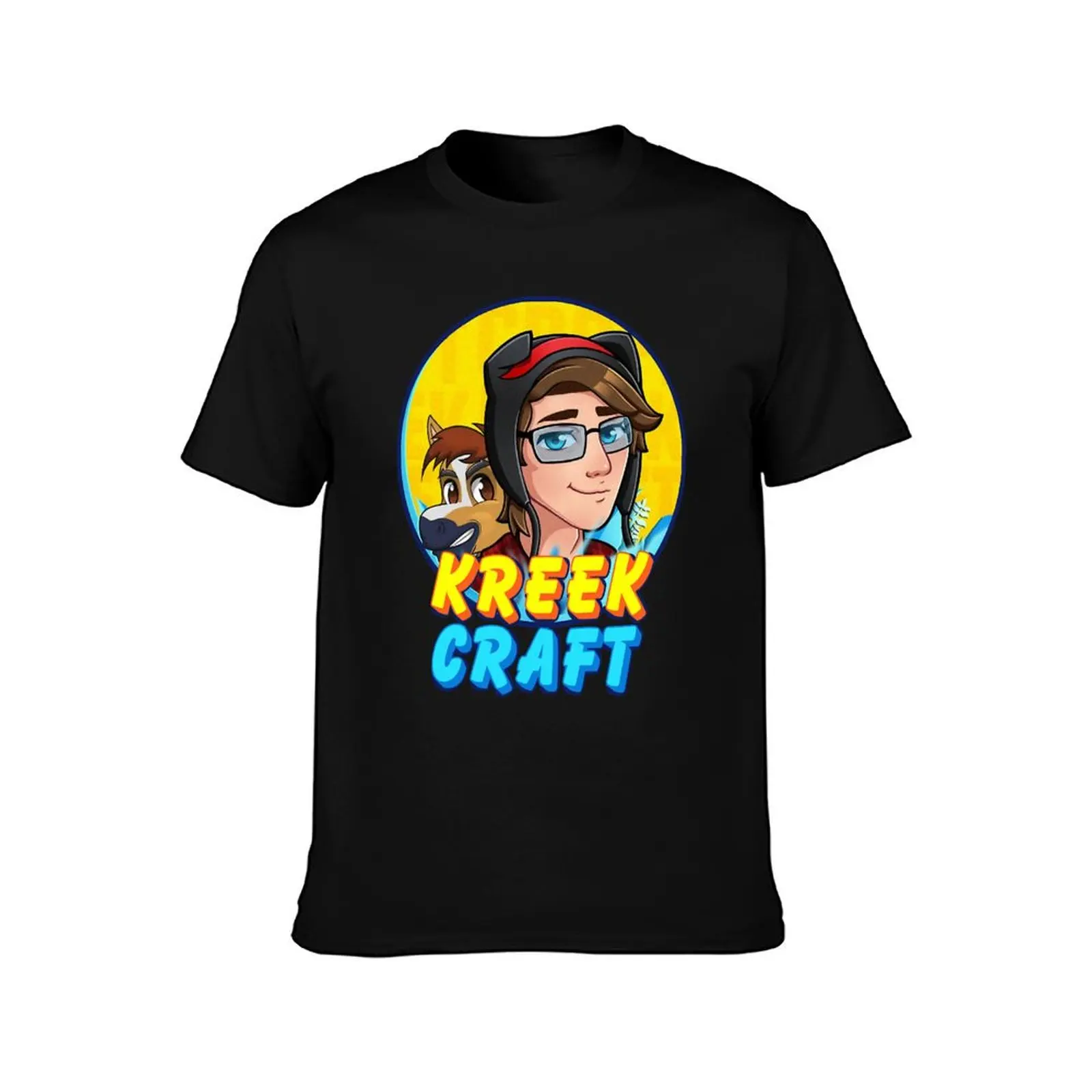 KreekCraft Fan Art gift T-Shirt for a boy essential t shirt customs animal prinfor boys mens designer clothes