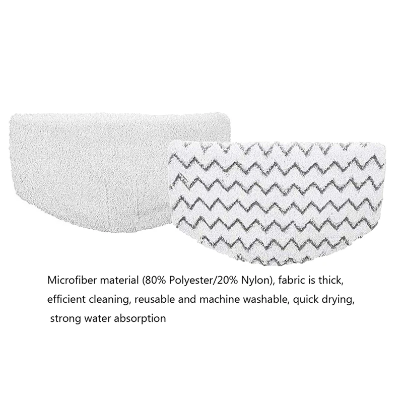 AGOUP wasbare stoommoppads vervanging voor Bissell Powerfresh 1940 1544 1440-serie stoommop, model 1544A, 2075A, 1806, 5938