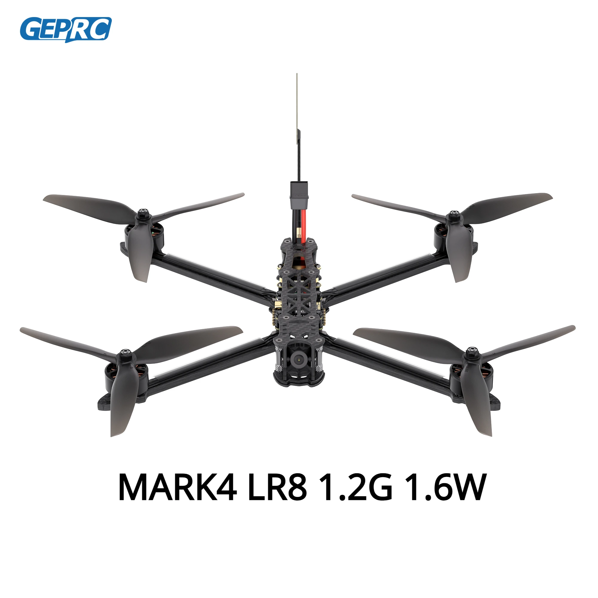 

GEPRC MARK4 LR8 1.2G 1.6W FPV 8inch GEP-BLS60A-4IN1 ESC EM2810 KV1280 RC Quadcopter LongRange Freestyle Drone Rc Airplane