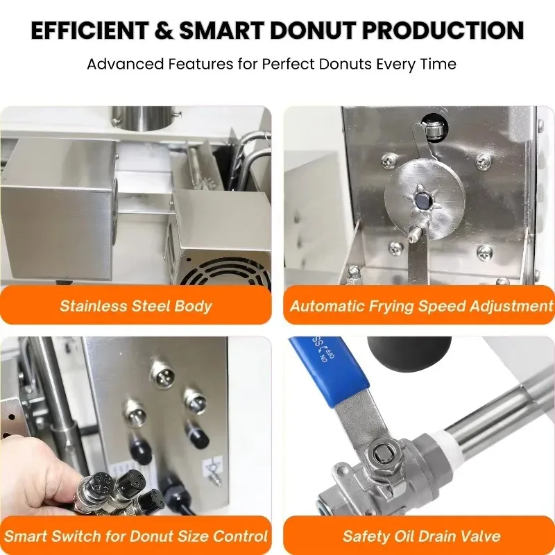 

Today's Special Vending Machines 25mm Donut Cooking Beignet Making Machine for Quality And Consistent Snack Production