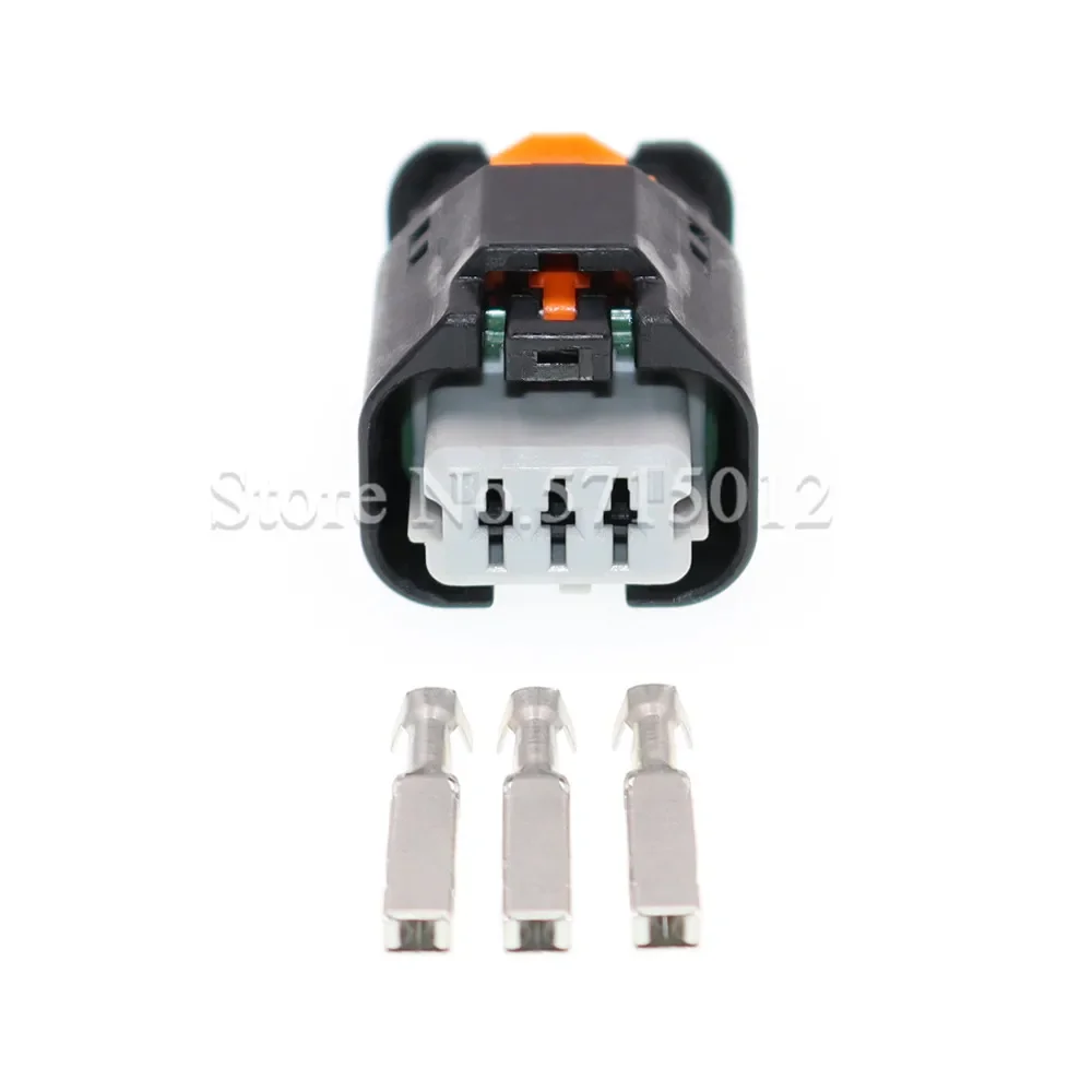 3 Hole 1.5 Series Waterproof Auto Socket With Terminal Automotive Intake Pressure Sensor Electrical Connector 1801178-3