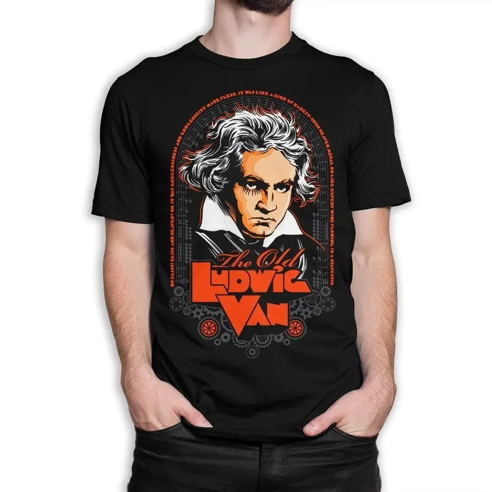 Ludvig Van Beethoven X Заводной оранжевый Футболка всех размеров Pfa 190