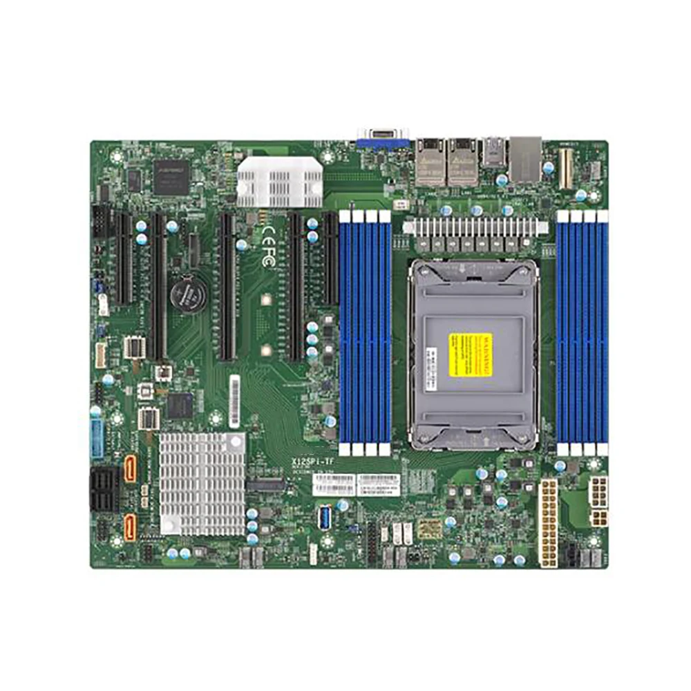 اللوحة الأم للخادم X12SPI-TF LGA-4189 معالجات الجيل الثالث Xeon القابلة للتطوير
